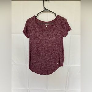 Maroon/Burgundy Hollister Shirt